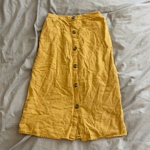 🌼💛 American Eagle Button Down Skirt 💛🌼